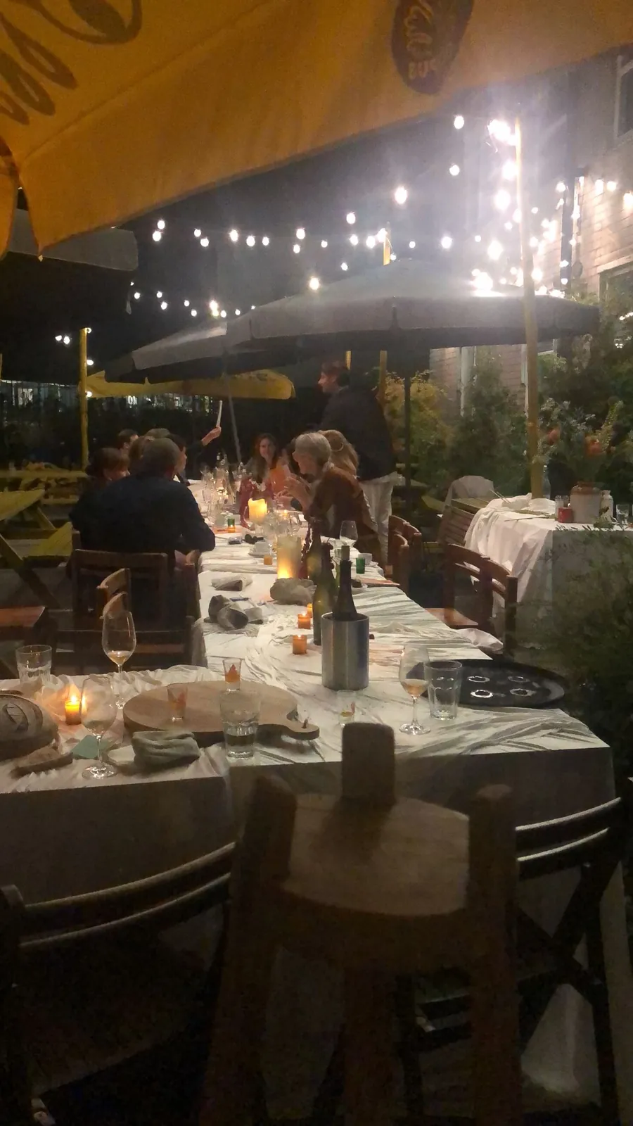 The terrace with candles, Borisov Amsterdam